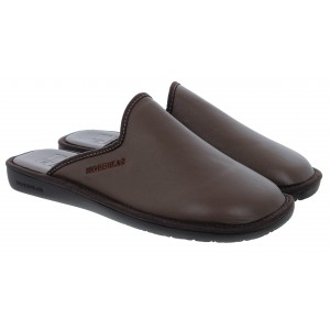 Nordikas Norwood III 131 Mule Slippers - Marron Leather