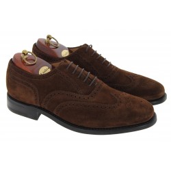 Loake 302SRG Shoes - Brown Suede