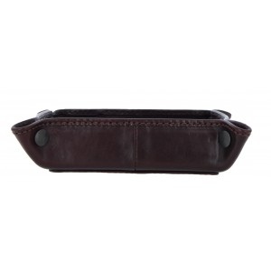 Gianni Conti 9405074 Coin Tray  - Marrone Leather