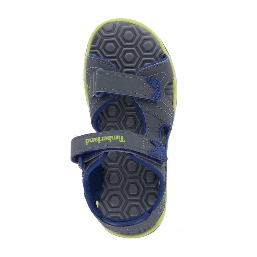Timberland Adventure Seeker 2StrapJ TB0A1 boys sandals in pewter synthetic.