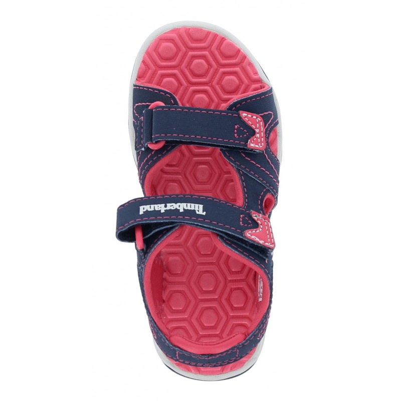 Adventure Seeker 2 Strap Toddler Sandals - Navy/Pink