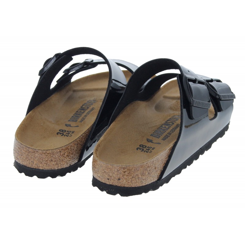 Arizona 1005292 Sandals - Black Patent Birko-Flor