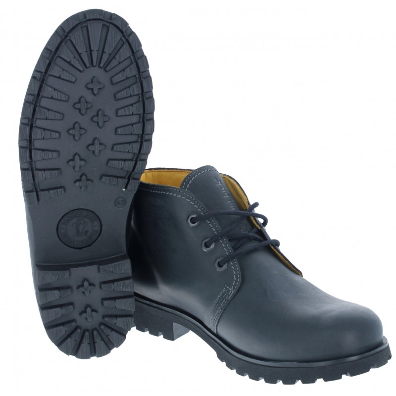 Bota Panama Boots - Black Leather