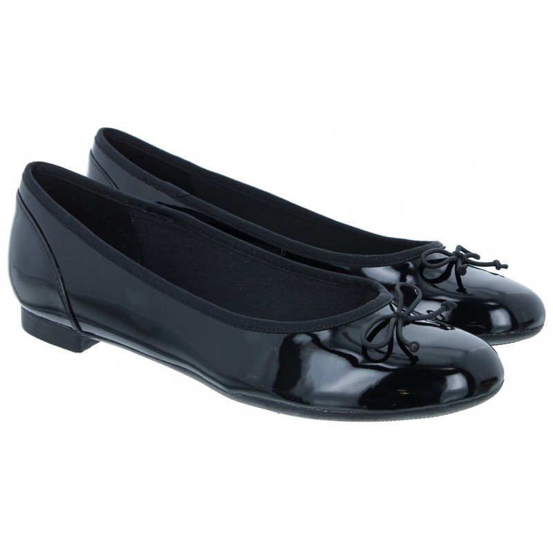 Couture Bloom Slip-On Shoes - Black Patent