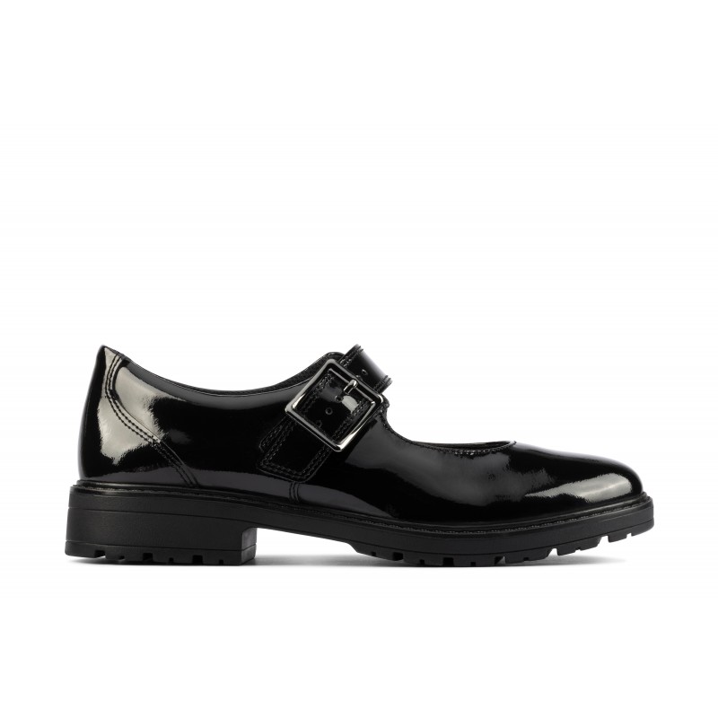 loxham walk youth black patent