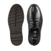 Loxham Derby Youth School Shoes - Black Leather