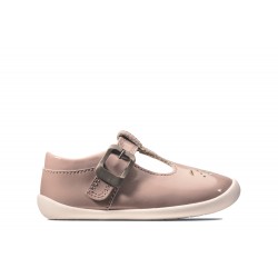 Clarks Roamer Star Toddler Shoes - Pink Patent