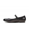 Scala Gem Kid School Shoes - Black Leather