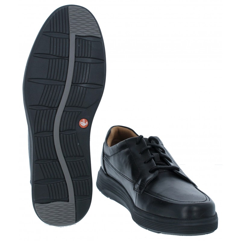 Un Abode Ease Shoes - Black Leather
