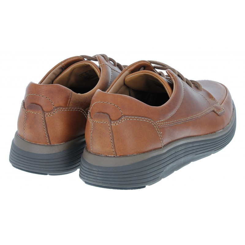 Un Abode Ease Shoes - Dark Tan Leather