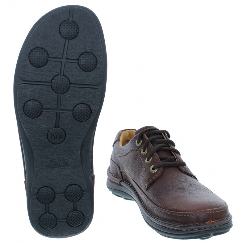 Nature Three Shoes - Mahogany Leather