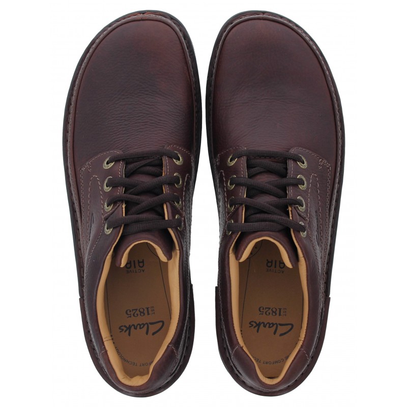 Nature Three Shoes - Mahogany Leather
