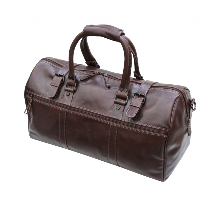 Prime Hide Cruz Vt Holdall 568 Luggage Bag- Brown Leather