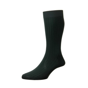 Pantherella Danvers Socks - Dark Green