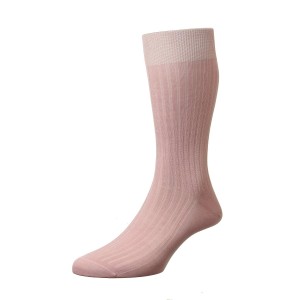 Pantherella Danvers Socks - Dusty Pink