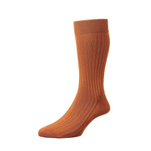 Pantherella Danvers Socks - Tan Cumin