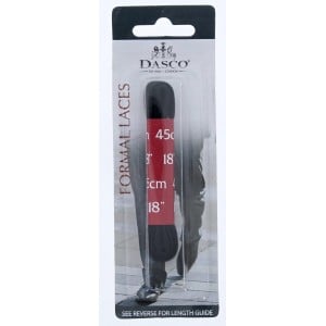 Dasco  45CM Flat Laces - Black