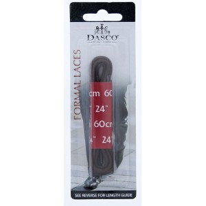 Dasco 60cm Flat Laces - Brown