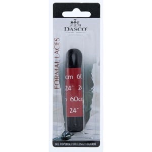 Dasco 60cm Round Laces - Black
