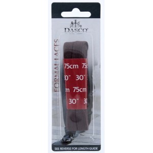 Dasco 75cm Flat Laces - Brown