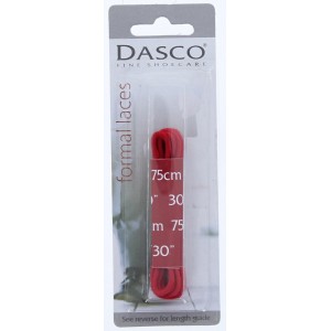 Dasco 75cm Round Laces - Red