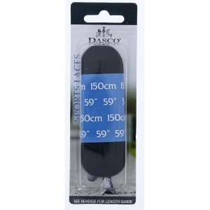 Dasco Flat Sport Laces - Black