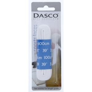 Dasco Dasco Flat Sport Lace Laces - White