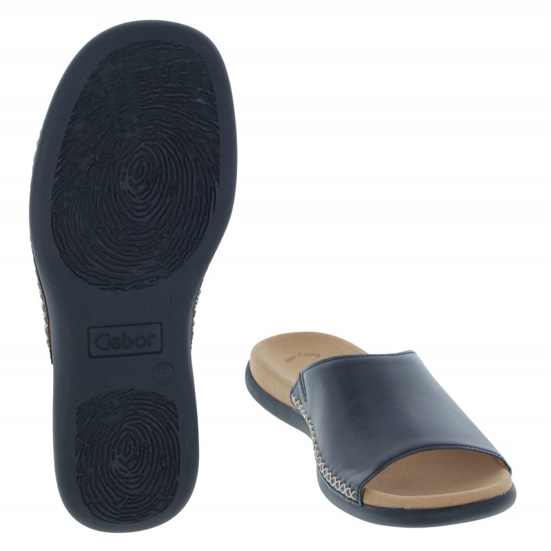 Eagle 03.705 Sandals - Black Leather