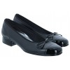 Emporium 06.102 Flat Shoes - Black Leather