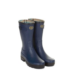Le Chameau Giverny Jersey Lined Ladies Wellingtons 4209 - Marine