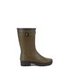 Giverny Jersey Lined Ladies Wellingtons 4209 - Vert Chameau
