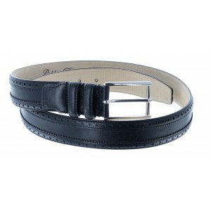 Golden Boot 10589 Belt - Black Leather Golden Boot 10589 Belt - Black Leather