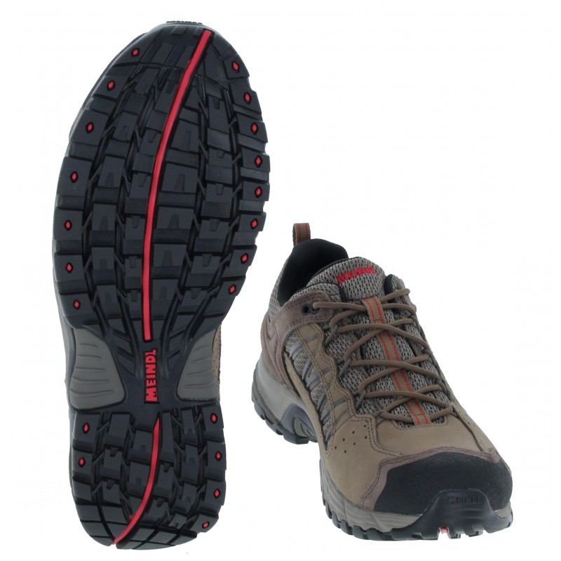 Journey Pro Goretex 5219 Walking Shoes - Shilf/Rot