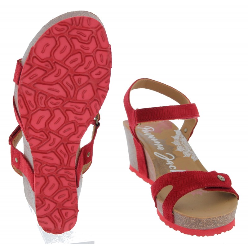 Julia Menorca Sandals - Red