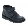 Kick Hi Scuff Junior 115249 Boots - Black Leather