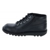 Kick Hi Zip Junior 115825 Boots - Black Leather