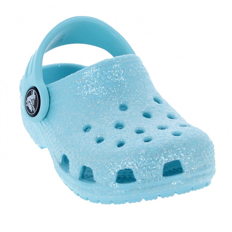 Crocs Unisex-Child Classic Glitter Clog Clog 