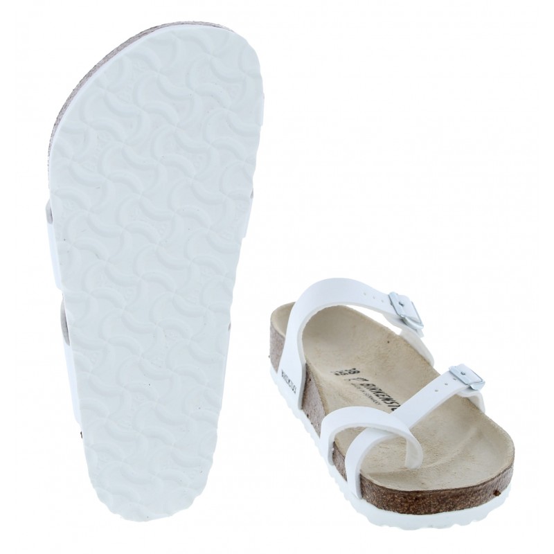 Mayari 0071051 Thong Sandals - White Birko-Flor
