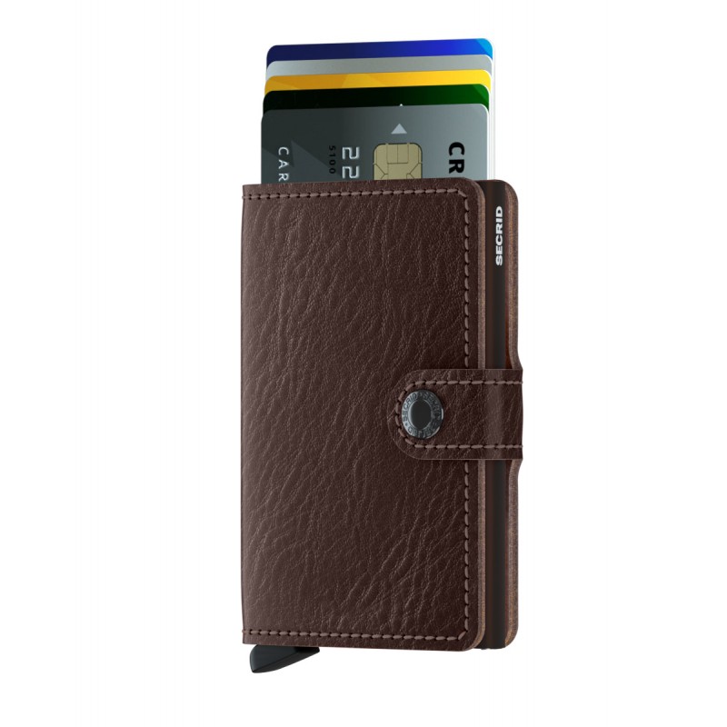 Mini Wallet Veg -Espresso