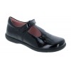 Naimara J16FHB School Shoes - Black Patent