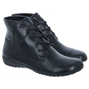 Josef Seibel Naly 09 79709 Lace-Up Ankle Boots - Black Leather