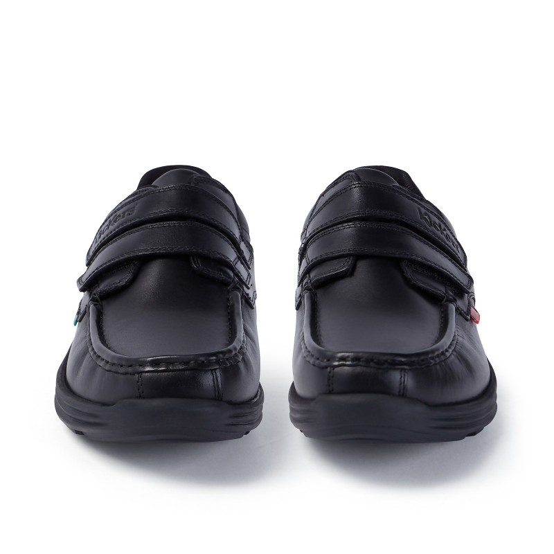 Reasan Strap 112801 Shoes - Black Leather