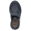 Riddock Boy J847SI School Shoes - Black Leather