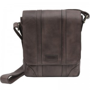 Prime Hide Ridgeback 673 Luggage Bag- Black Leather