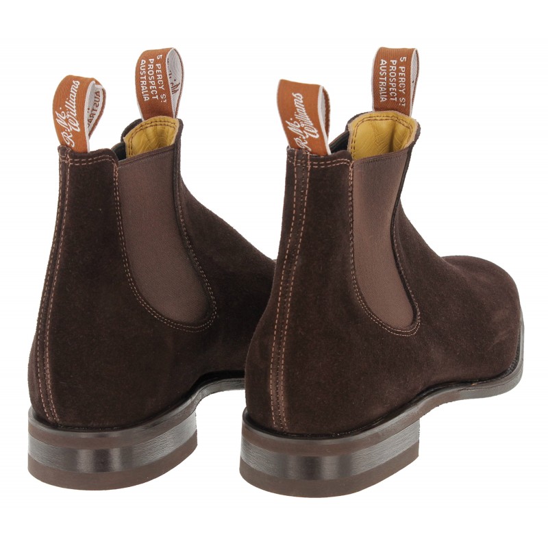 RM Williams Comfort Craftsman Suede Boots Sz:- AU/UK 8.5 G Wide, US 9.5