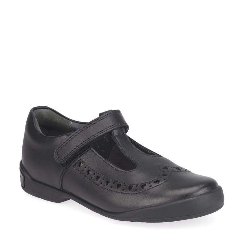 Leapfrog School Shoes - Black Leather