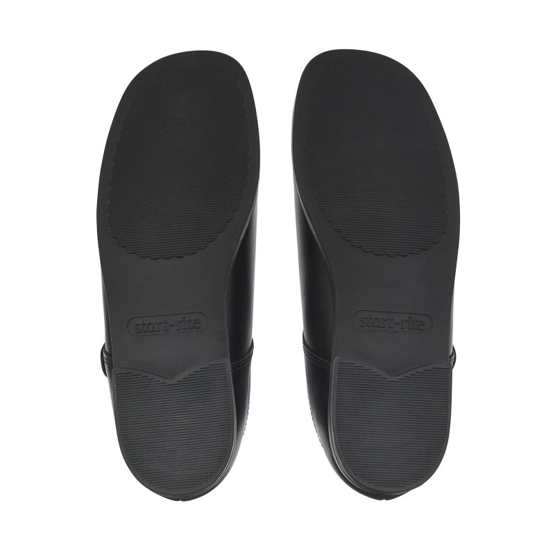 Samba School Shoes - Black Leather