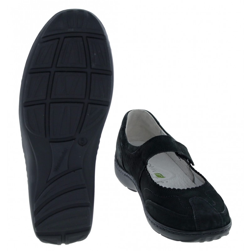 Henni 496302 Shoes - Black Suede