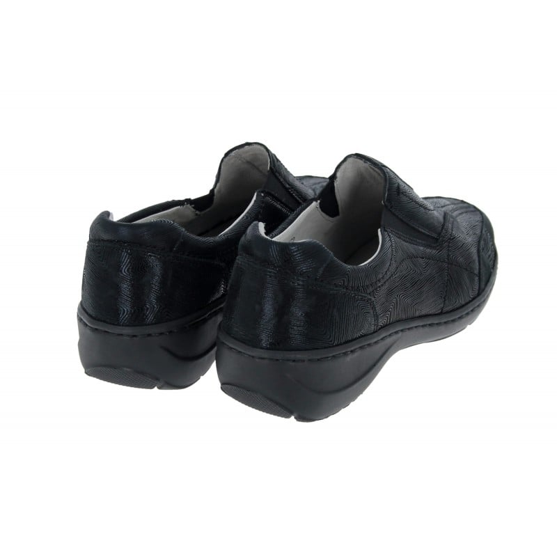 Kya 607504 Shoes - Black Leather