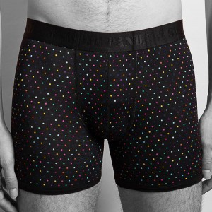 Swole Panda Bamboo Boxers - Multi Black